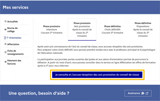Comment demander sa voie d'orientation après la 3e ?